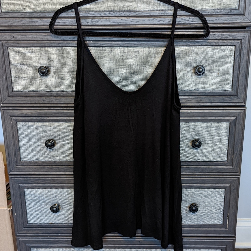 Black Spaghetti Strap Top